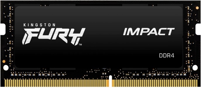 Kingston 8GB/3200MHz DDR-4 FURY Impact (KF432S20IB/8) notebook memória