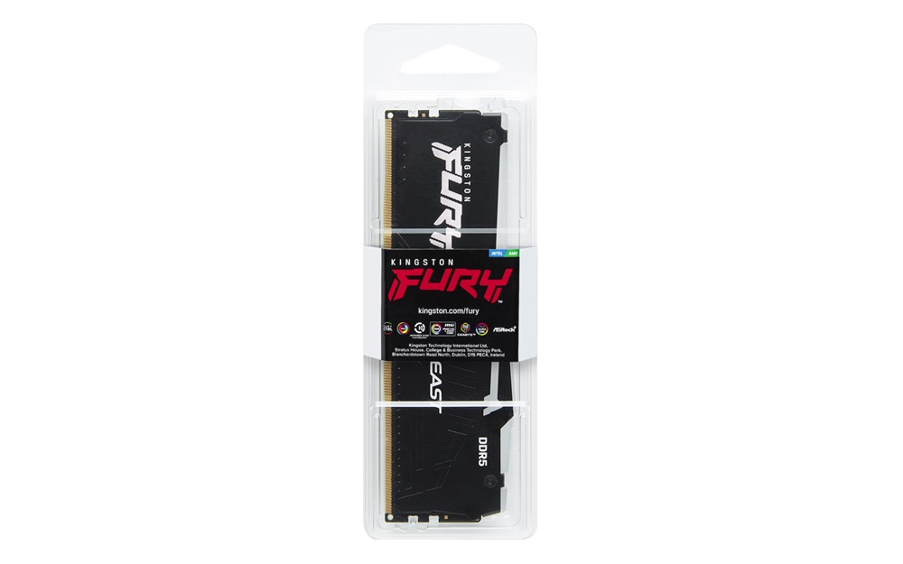 Kingston 8GB/5200MHz DDR-5 FURY Beast RGB (KF552C40BBA-8) memória