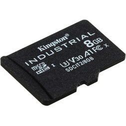 Kingston 8GB SD micro Industrial (SDHC Class 10 A1) (SDCIT2/8GB) memóriakártya + olvasó