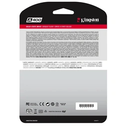 Kingston A400 480GB SATA3 2,5" 7mm (SA400S37/480G) SSD