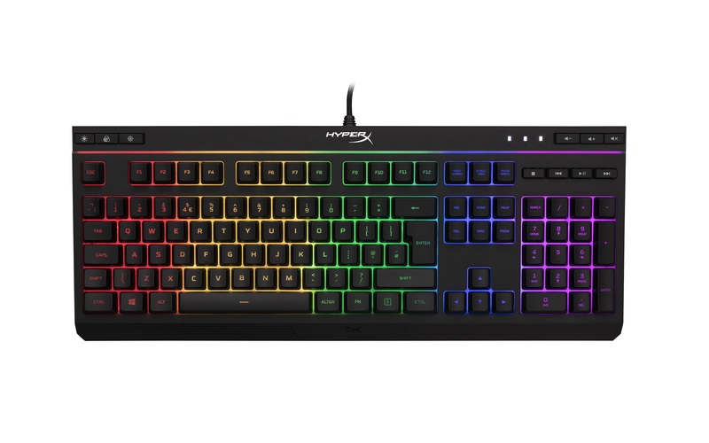 Kingston HyperX Alloy Core UK RGB világító gamer billentyűzet