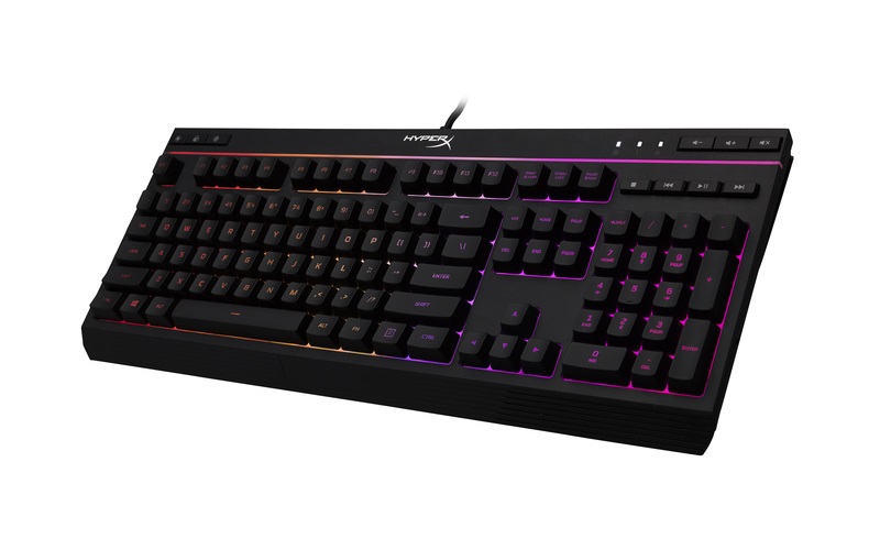 Kingston HyperX Alloy Core US RGB világító gamer billentyűzet