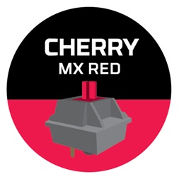 Kingston HyperX Alloy FPS  (Cherry MX piros) világító mechanikus gamer billentyűzet