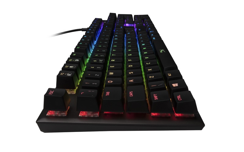 Kingston HyperX Alloy FPS (Kailh Silver Speed) UK RGB világító mechanikus gamer billentyűzet