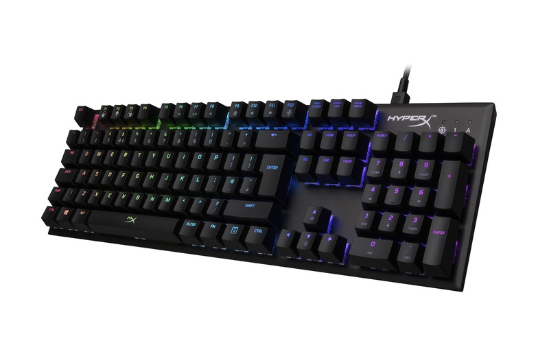 Kingston HyperX Alloy FPS (Kailh Silver Speed) UK RGB világító mechanikus gamer billentyűzet