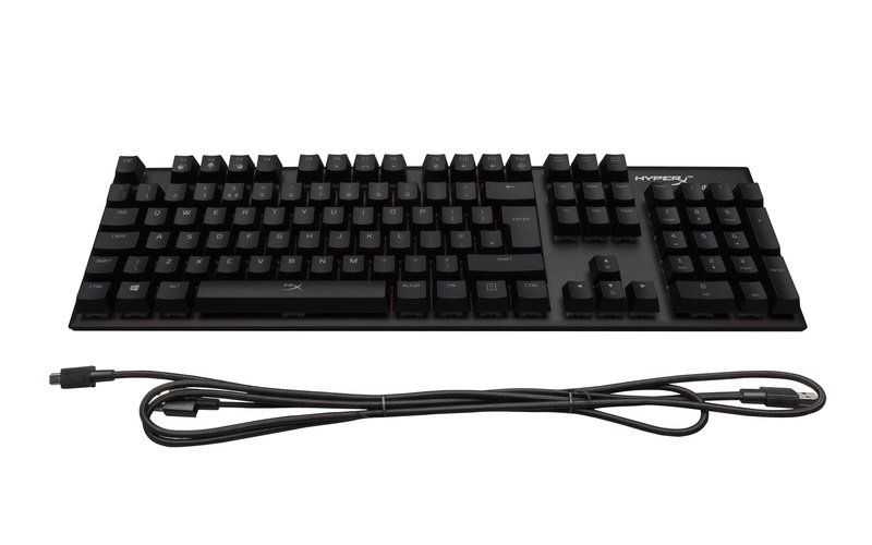 Kingston HyperX Alloy FPS (Kailh Silver Speed) UK RGB világító mechanikus gamer billentyűzet