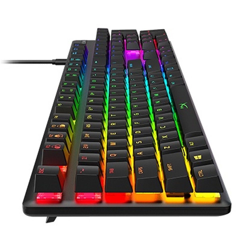 Kingston HyperX Alloy Origins (HyperX red) US világító mechanikus gamer billentyűzet