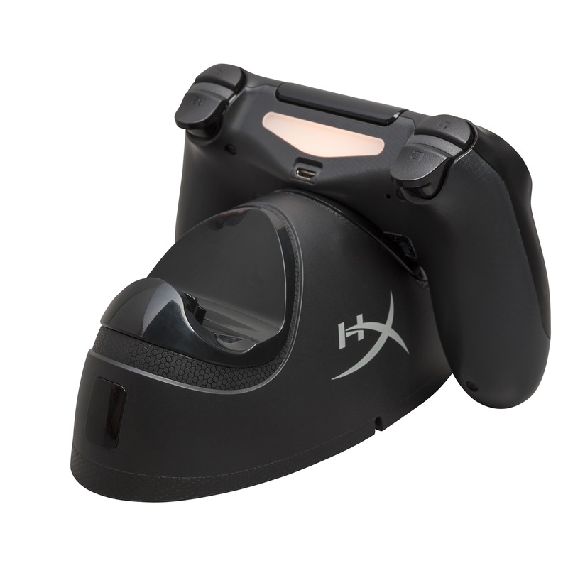 Kingston HX-CPDU-C HyperX ChargePlay Duo PS4 kontroller fekete töltőállomás