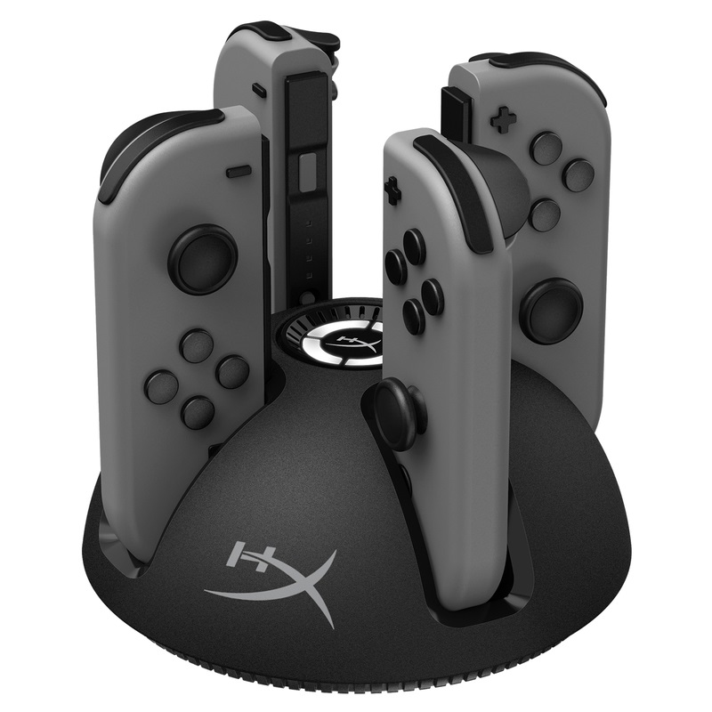 Kingston HX-CPQD-U HyperX ChargePlay Quad Nintendo Switch kontroller töltőállomás