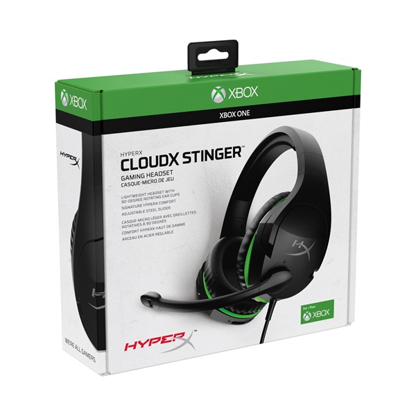 Kingston HyperX CloudX Stinger (Xbox Licensed) 3,5 Jack fekete gamer headset