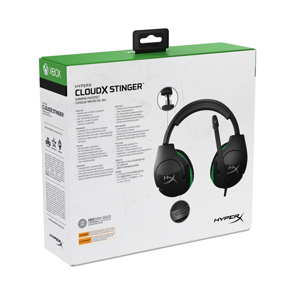 Kingston HyperX CloudX Stinger (Xbox Licensed) 3,5 Jack fekete gamer headset