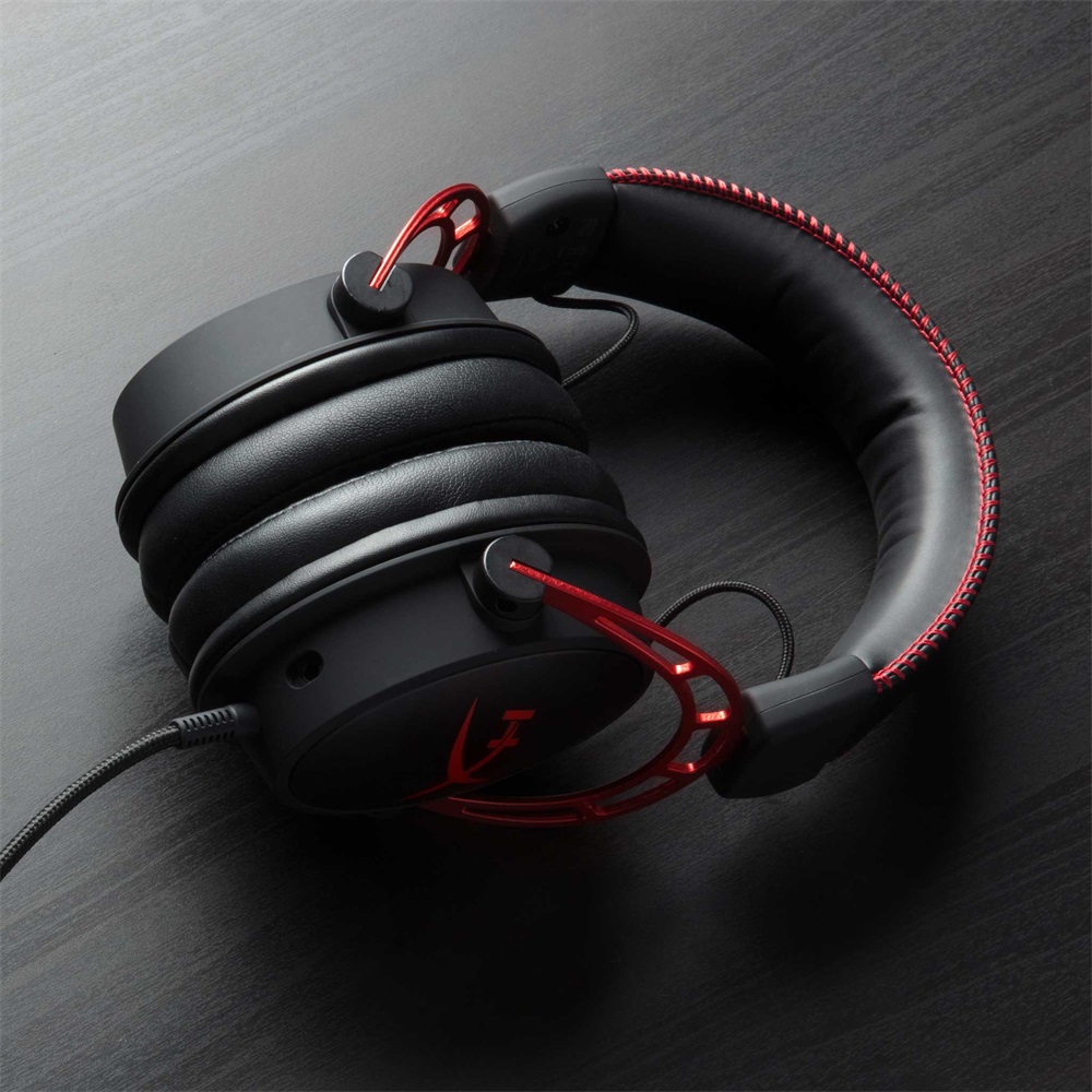 Kingston HyperX Cloud Alpha 3,5 Jack fekete-vörös gamer headset
