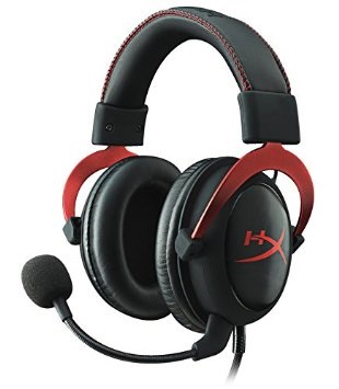 Kingston HyperX Cloud II 3,5 Jack/USB fekete-vörös gamer headset