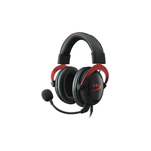 Kingston HyperX Cloud II 3,5 Jack/USB fekete-vörös gamer headset