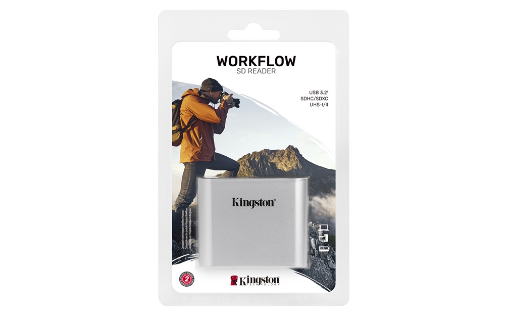 Kingston Workflow USB 3.2 SD kártyaolvasó