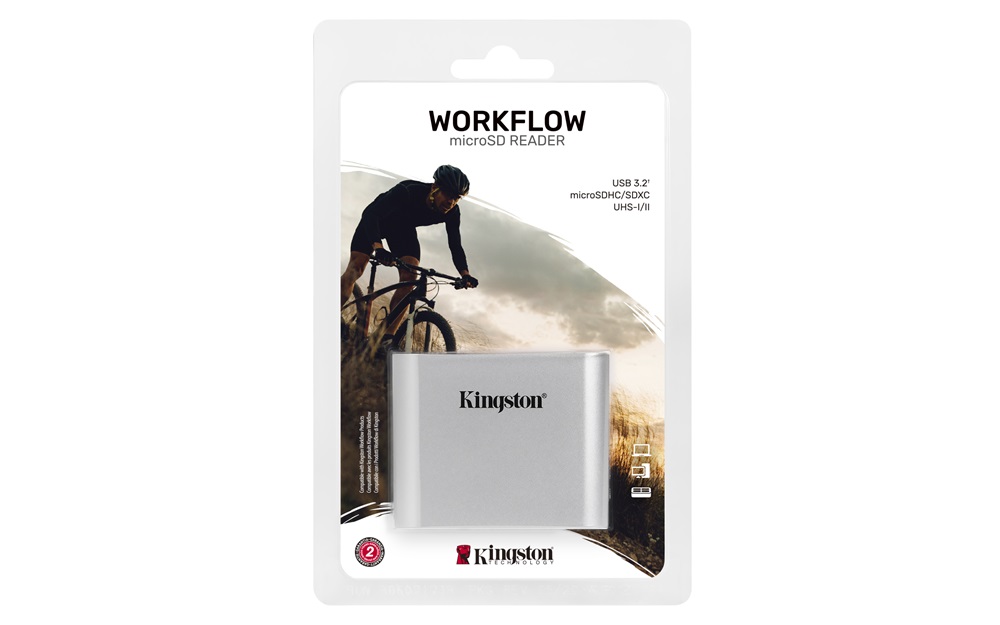 Kingston Workflow USB 3.2 micro SD kártyaolvasó