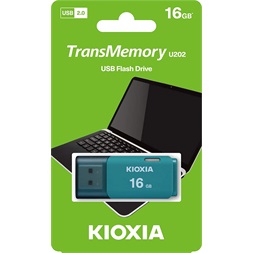 Kioxia 16GB USB2.0 Hayabusa U202 kék (LU202L016GG4) Flash Drive
