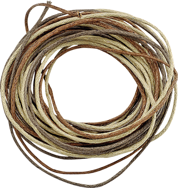 Knorr Prandell 1 mm 3x1,7 m barna viaszolt zsinór