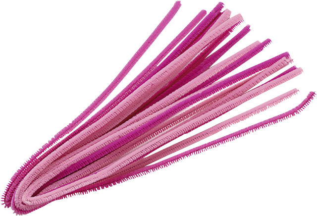 Knorr Prandell 6 mm 10 db/csomag pink zsenília drót