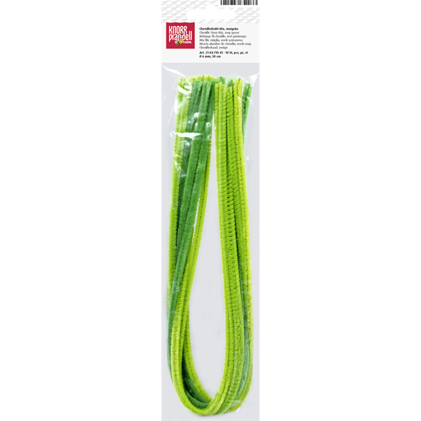 Knorr Prandell 6 mm 10 db/csomag zöld zsenília drót