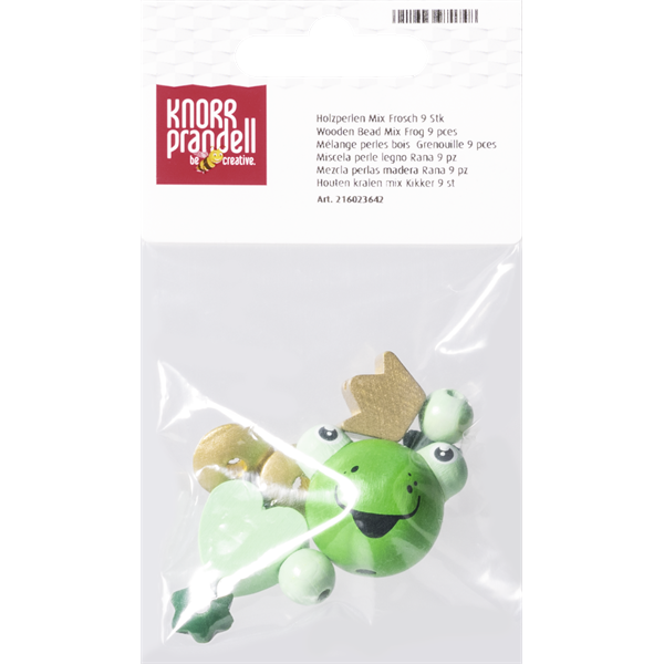 Knorr Prandell Frog 9 darabos fa gyöngy csomag