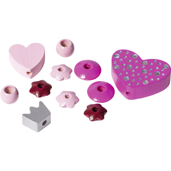 Knorr Prandell Heart 11 darabos fa gyöngy csomag