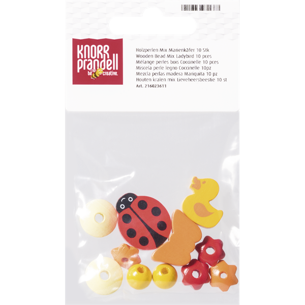 Knorr Prandell Ladybird 11 darabos fa gyöngy csomag