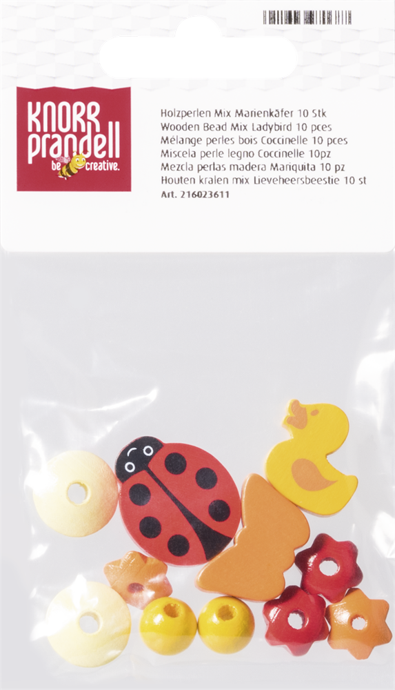 Knorr Prandell Ladybird 11 darabos fa gyöngy csomag
