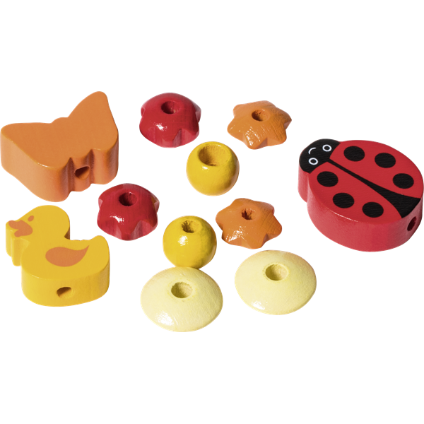 Knorr Prandell Ladybird 11 darabos fa gyöngy csomag