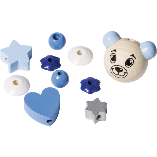 Knorr Prandell Teddy 10 darabos fa gyöngy csomag