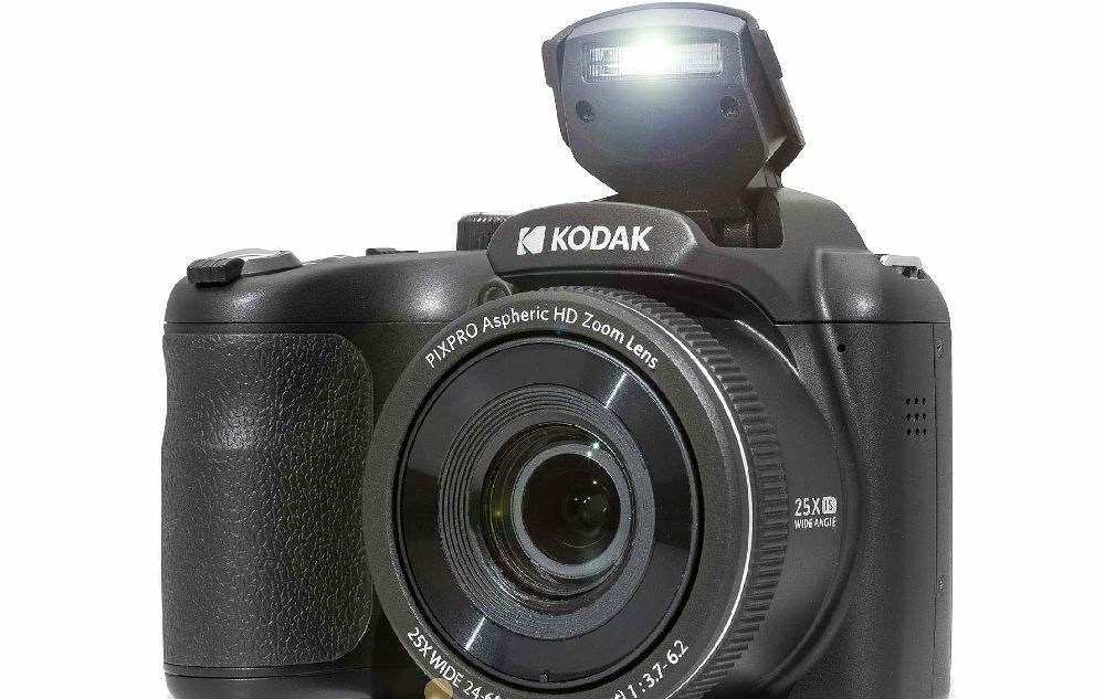 Kodak Pixpro AZ255 digitális fekete fényképezőgép