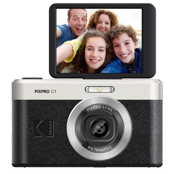 Kodak Pixpro C1 kompakt fekete digitális fényképezőgép