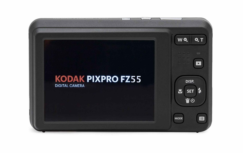Kodak Pixpro FZ55 nagy teljesítményű kompakt fekete digitális fényképezőgép