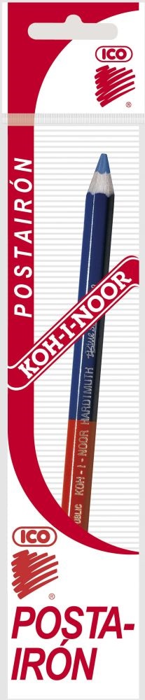 Koh-I-Noor 3423 piros-kék BL postairón