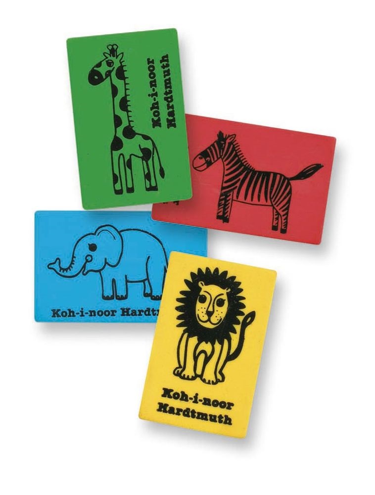 Koh-I-Noor 6200/48 safari mintás plasztik radír