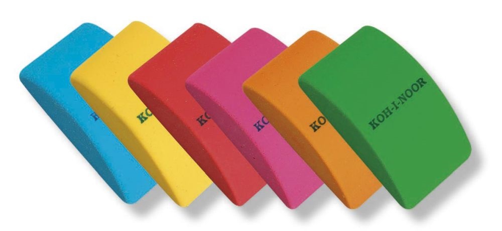 Koh-I-Noor 6225/18 nagy plasztik íves radír