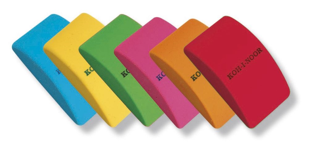 Koh-I-Noor 6225/24 kicsi plasztik íves radír