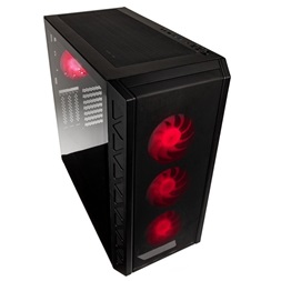 Kolink Citadel Mesh ARGB ATX edzett üveg fekete ház