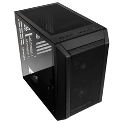 Kolink Citadel Mesh mATX edzett üveg fekete ház