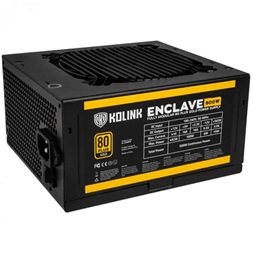 Kolink Enclave 500W 80+ Gold ventillátorral moduláris tápegység