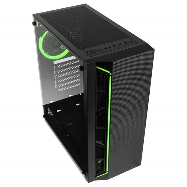 Kolink Inspire K7 ARGB ATX edzett üveg fekete ház