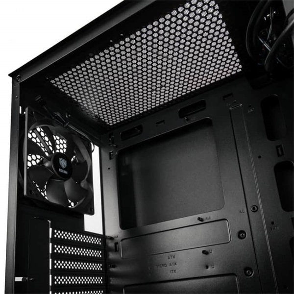Kolink Nimbus RGB ATX edzett üveg fekete ház