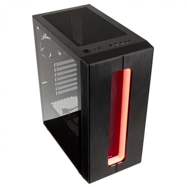 Kolink Nimbus RGB ATX edzett üveg fekete ház