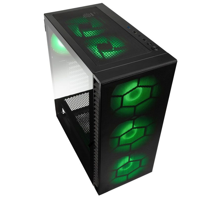 Kolink Observatory HF Plus Mesh ARGB fekete ház