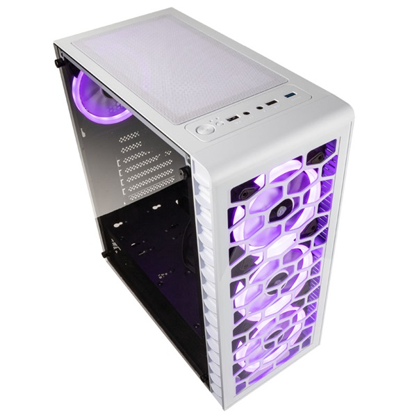 Kolink Observatory Lite ARGB ATX edzett üveg fehér ház