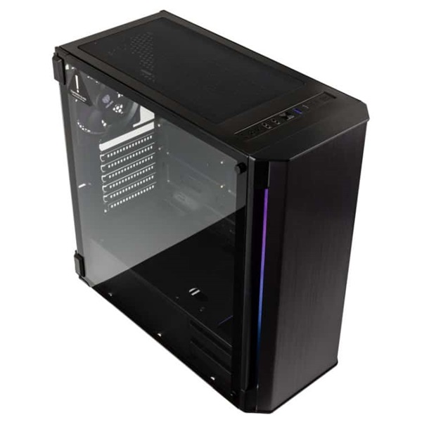 Kolink Refine RGB E-ATX edzett üveg fekete ház
