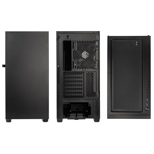 Kolink Stronghold Prime ATX edzett üveg fekete ház
