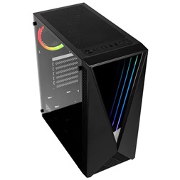 Kolink VOID RGB ATX edzett üveg fekete ház
