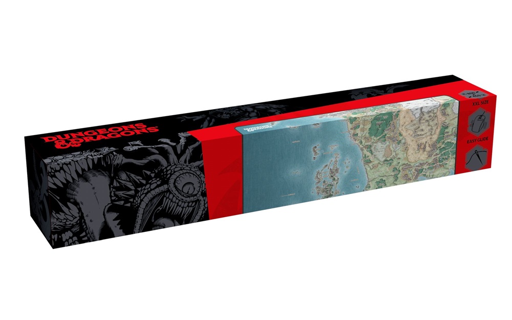 Konix Dungeons & Dragons Faerun térkép egérpad