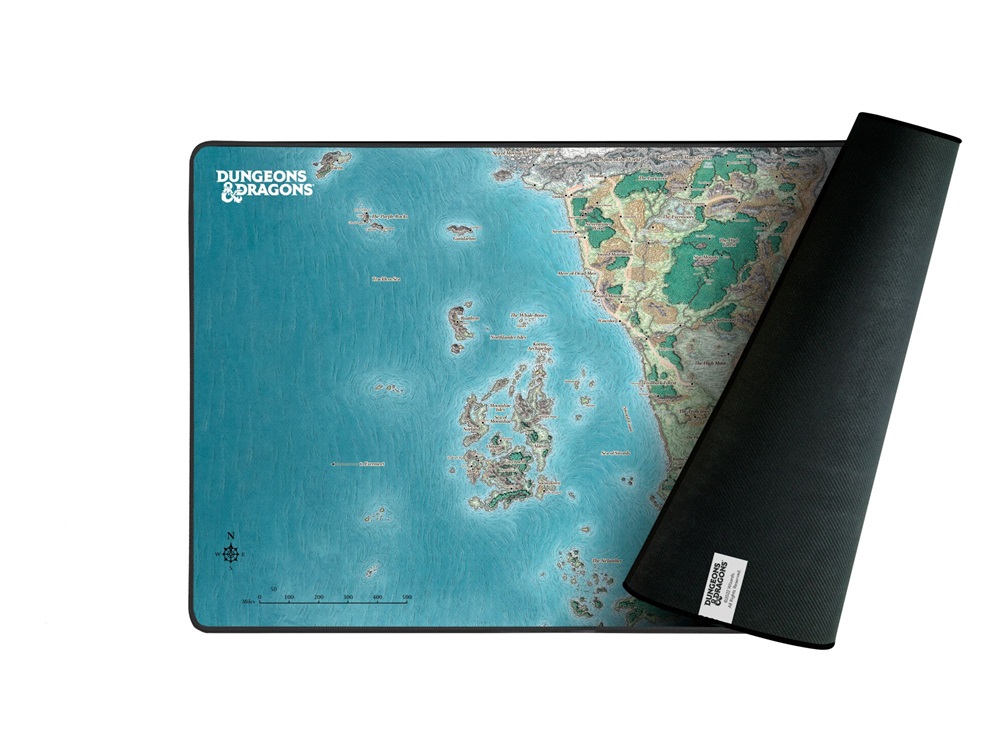 Konix Dungeons & Dragons Faerun térkép egérpad